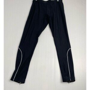 NIKE Dri fit Women Leggings City Running High Rise Reflective Thighs M Black.